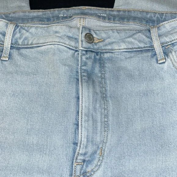 NWT Old Navy Higher High-Waisted Cut-Off Flare Jeans - Picture 6 of 8
